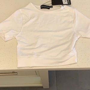White Crop Top